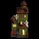 preview thumbnail 3 of 6, LED Lighted Ghostly Haunted House Halloween Decoration - 20"