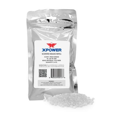 XPOWER Fresh Breeze Scented Beads 8 oz. Refill Pack