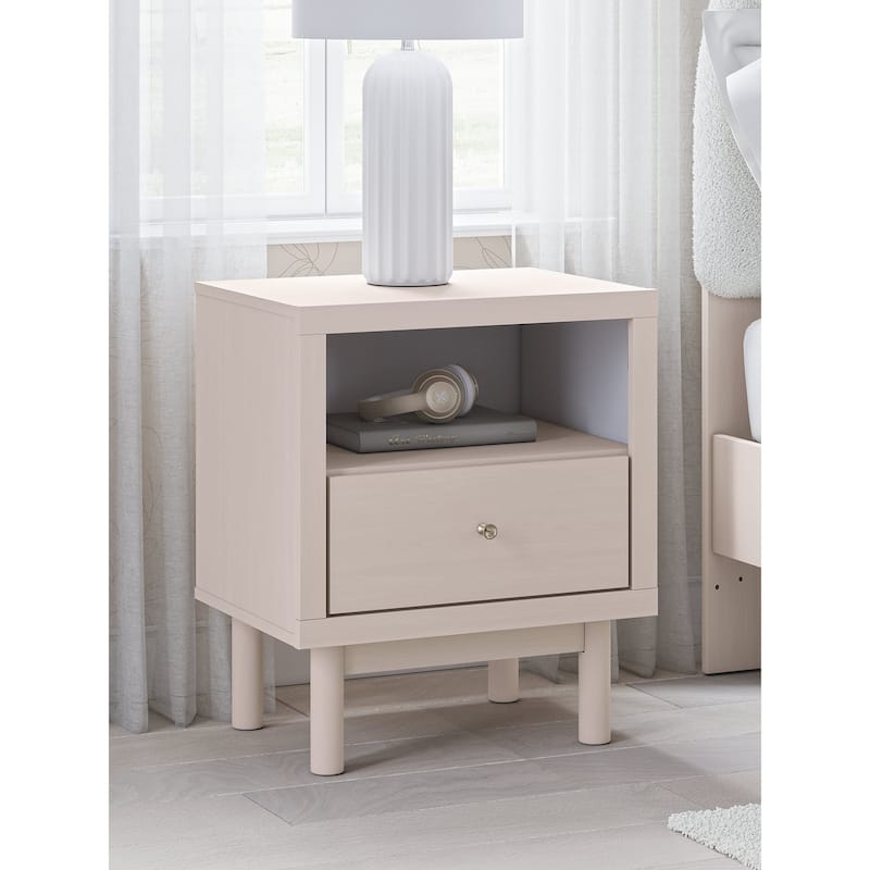 Signature Design by Ashley Wistenpine Pink Nightstand