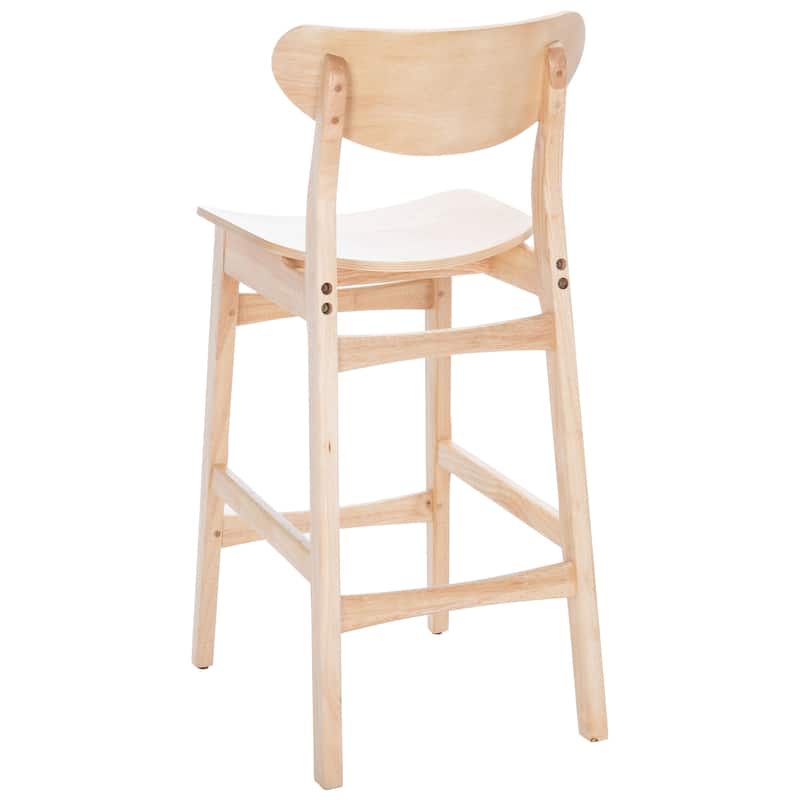 SAFAVIEH Glennie Counter Stool - 17" W x 23" D x 38" H - 17Wx23Dx38H