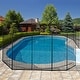 preview thumbnail 9 of 8, Costway In-Ground Swimming Pool Safety Fence Section Accidental
