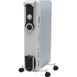 Comfort Glow Electric Radiator Heater 7 Fin Oil-Filled Radiator EOF260 ...