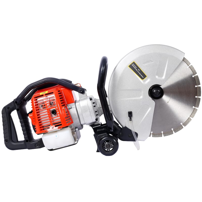 52cc 2 Stroke gas powered concrete Cut Off Saw Gasoline Grinder with blade ,EPA APPROVED