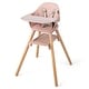 preview thumbnail 37 of 35, Costway 6-in-1 Convertible Wooden Baby Highchair Infant Feeding Chair - See Details
