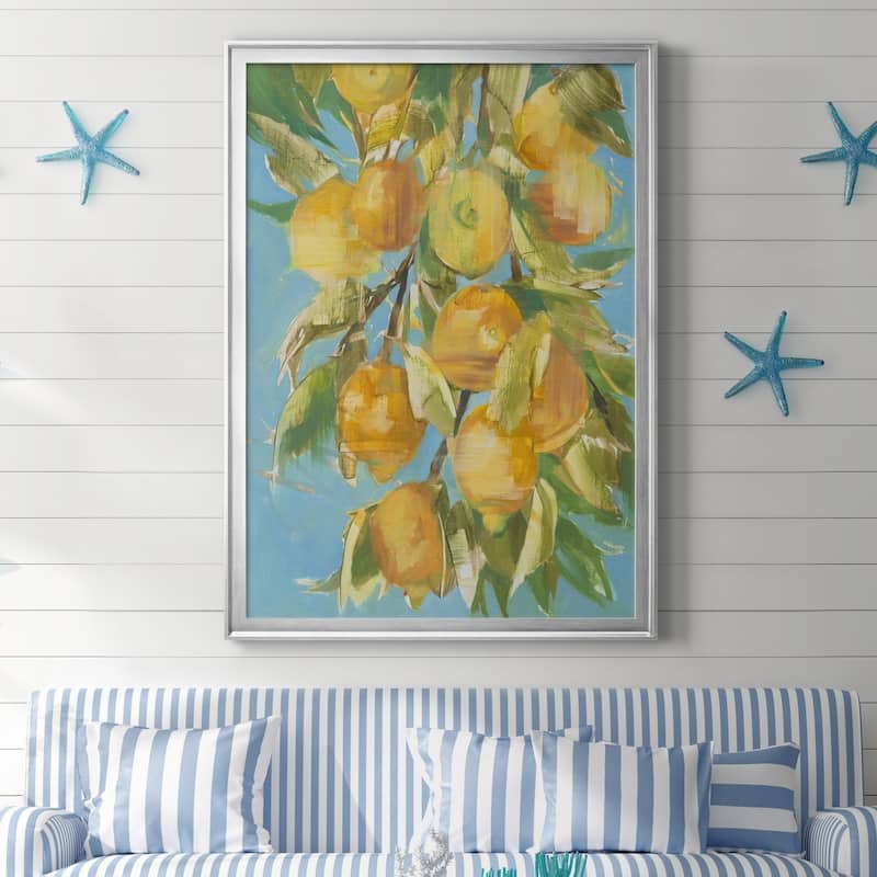 LOVELY LEMON Premium Framed Canvas - Ready to Hang