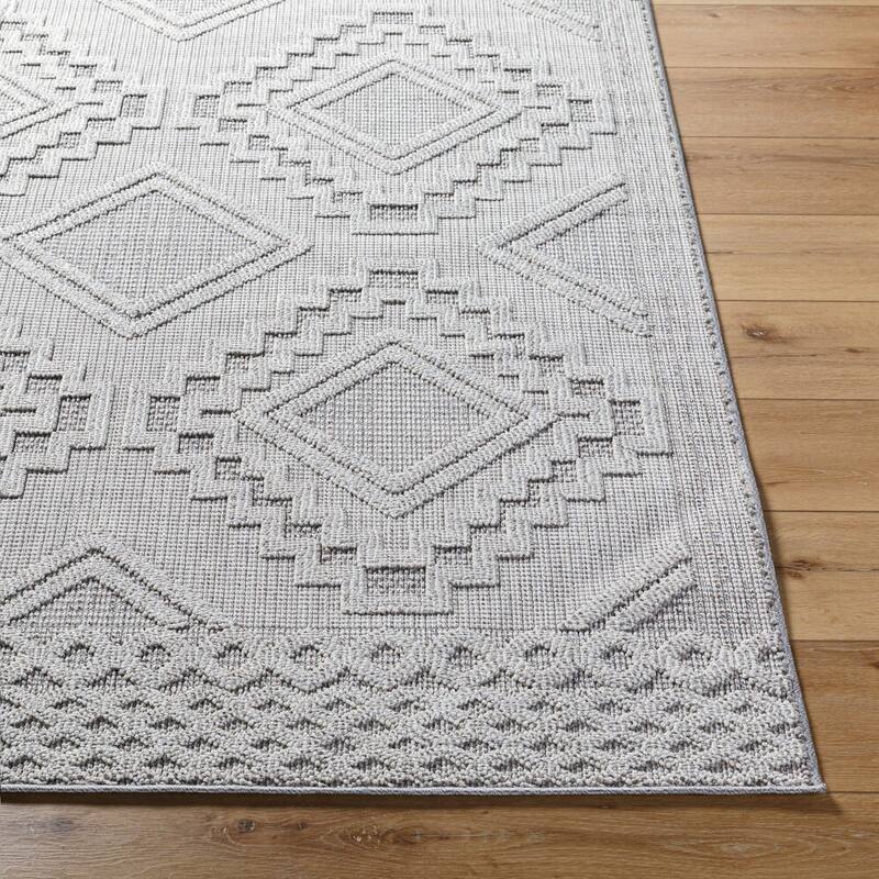 Livabliss Rockport Modern Indoor/Outdoor Area Rug