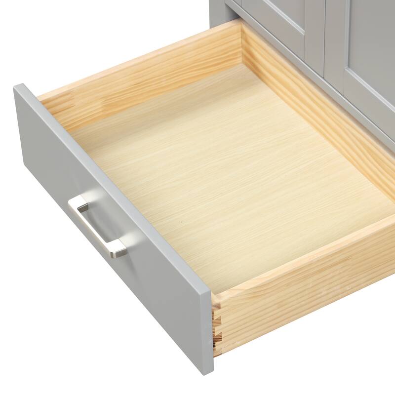 Blossom Geneva 36" Bathroom Vanity with Marble Top & Undermount Sink