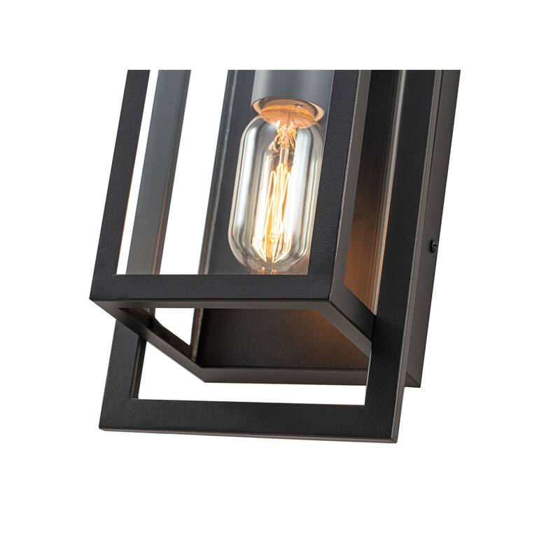 17.5" Modern Outdoor Wall Lantern - 1 PC