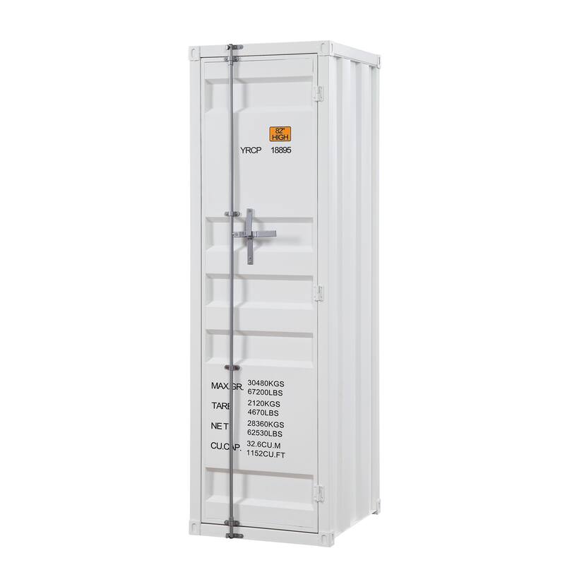Cargo White Finish Wardrobe