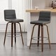 preview thumbnail 199 of 198, 26"/29" Faux Leather Swivel Bar/Counter Stools, Set of 2/3