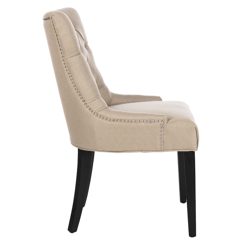 SAFAVIEH Dining Abby Viscose Blend Dining Chairs (Set of 2) - 22"x23.8"x36.4"