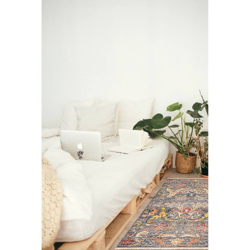 ECARPETGALLERY Hand-knotted Heritage Dark Grey Wool Rug - 3'1 x 5'1