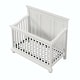 preview thumbnail 4 of 23, Traditional Farmhouse Style 4-in-1 Full Size Convertible Baby Crib - Converts to Toddler Bed