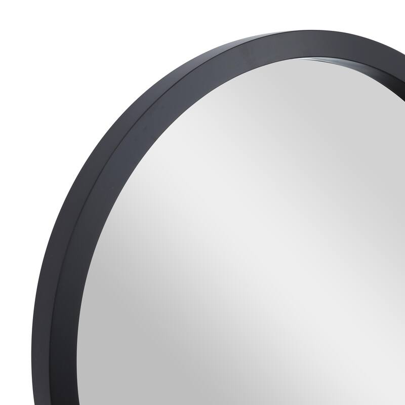 Black, White or Gold Wooden Room Wall Mirror with Thin Frame