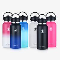 Hydrapeak 32oz Stainless Steel Water Bottle, BPA Free Leak Proof - 3 Lids,  Pink - 32 oz - Bed Bath & Beyond - 30314686