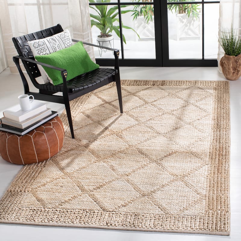SAFAVIEH Handmade Kilim Lupita Moroccan Rug - 3' x 5' - Natural/Beige