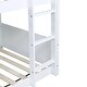 preview thumbnail 33 of 32, Twin Over Twin House Floor Bunk Bed with Headboards