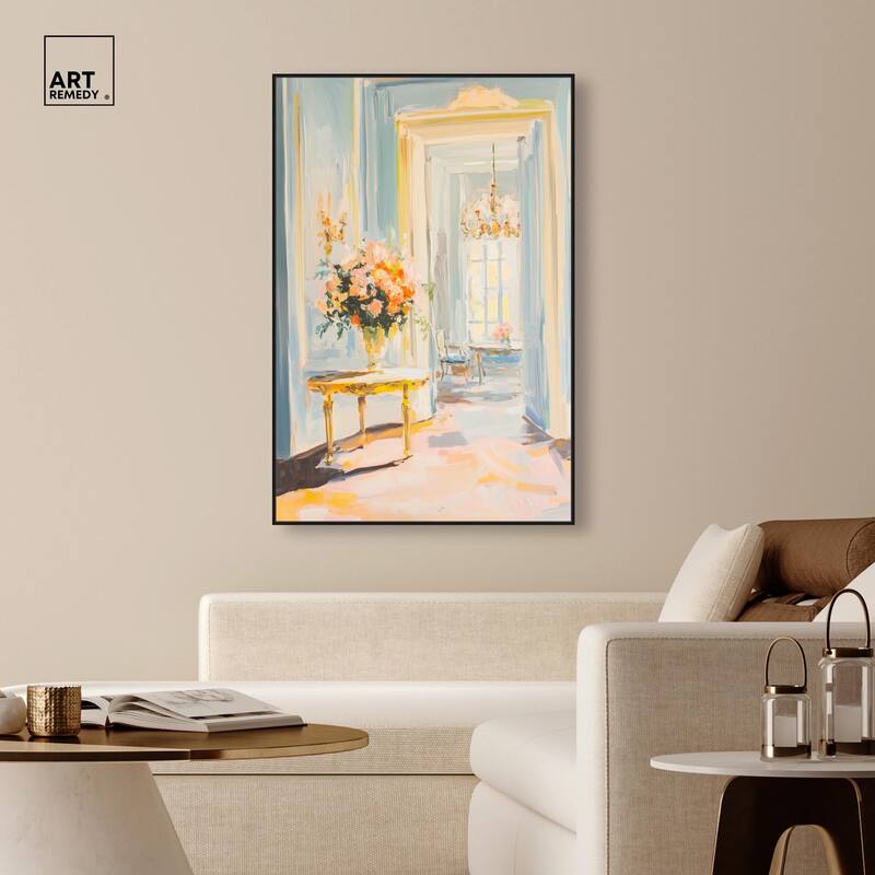 Glowing Room II Canvas by Art Remedy