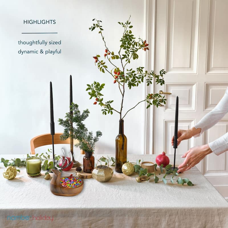 Nambe Holiday Reindeer Candy Dish