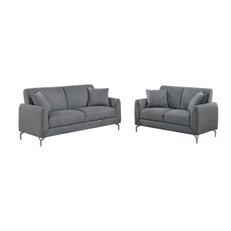 Poundex 2-Piece Sofa Set