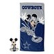 preview thumbnail 35 of 81, Disney NFL Mickey Splash Hugger Beach Towel Set 30" x 60" - Cowboys