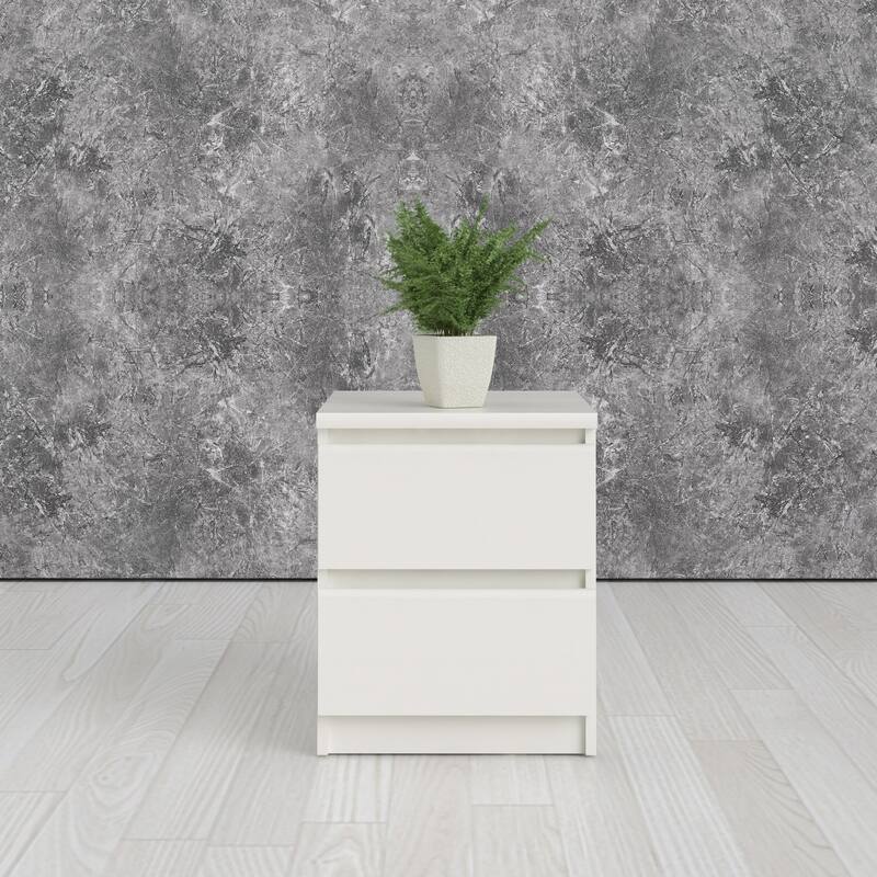 Porch & Den McKellingon Contemporary 2-drawer Nightstand