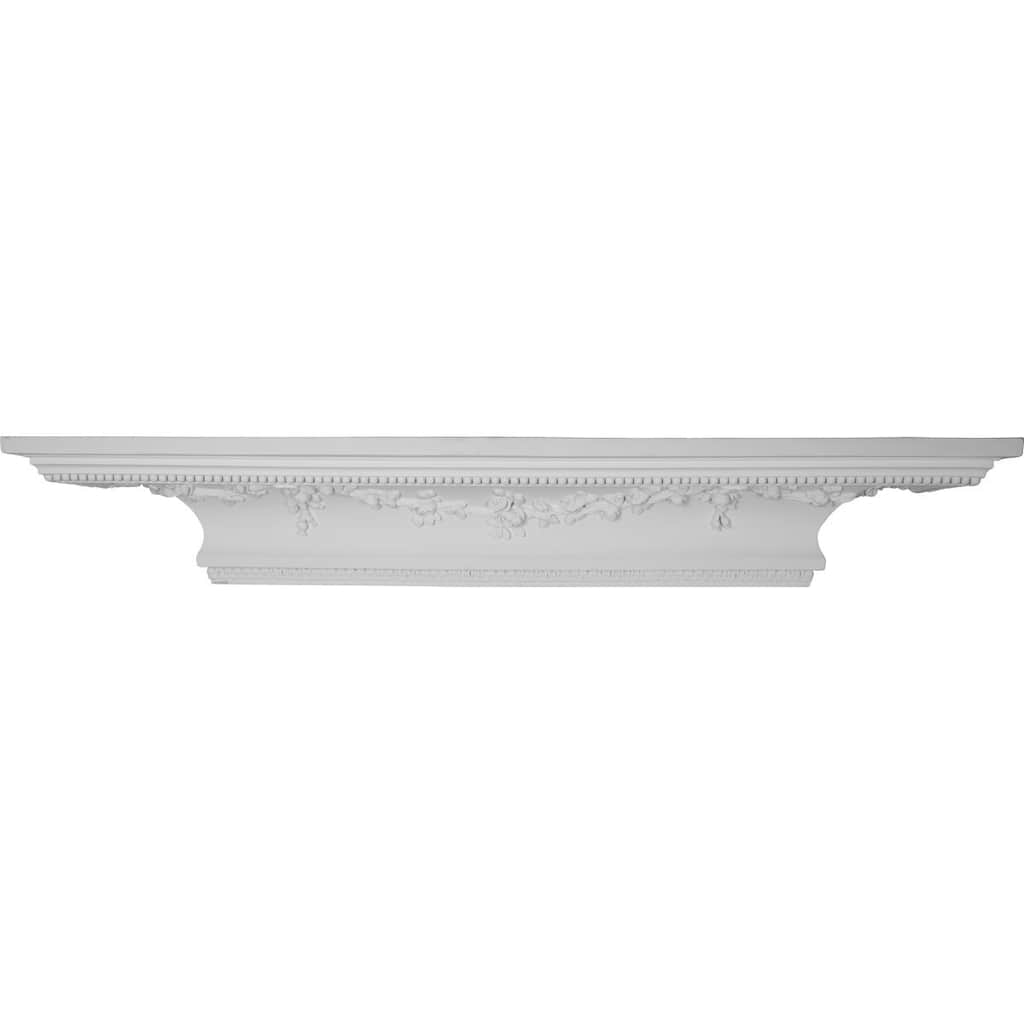 48"W x 7 3/8"H x 9 1/8"P Victorian Shelf