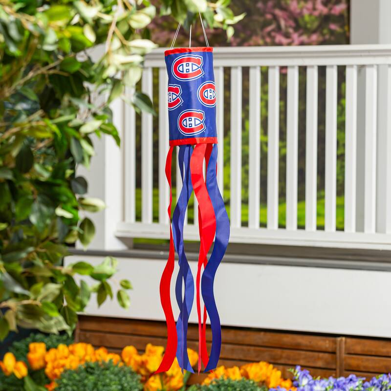 40" NHL Team Sublimated Fabric Windsock - Canadiens