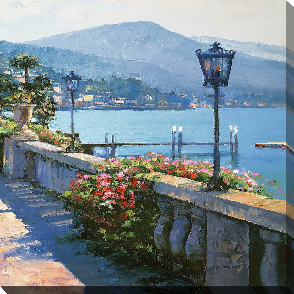 "Bellagio Promenade" by Howard Behrens II Print on Canvas