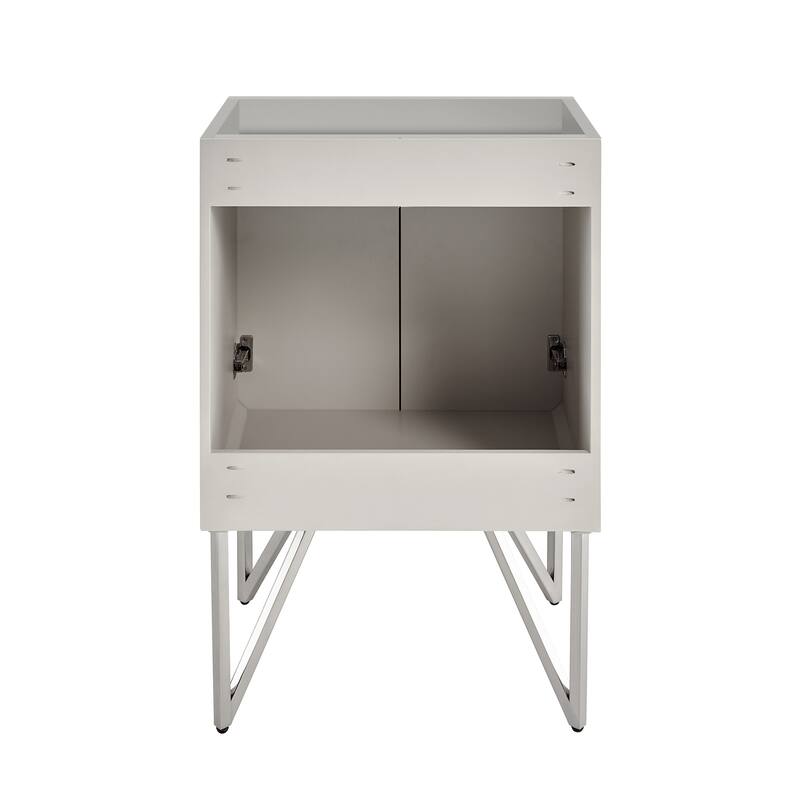 Annecy 24 Mayhem Greige Bathroom Vanity Cabinet Only (Sm-Bv256Ei)