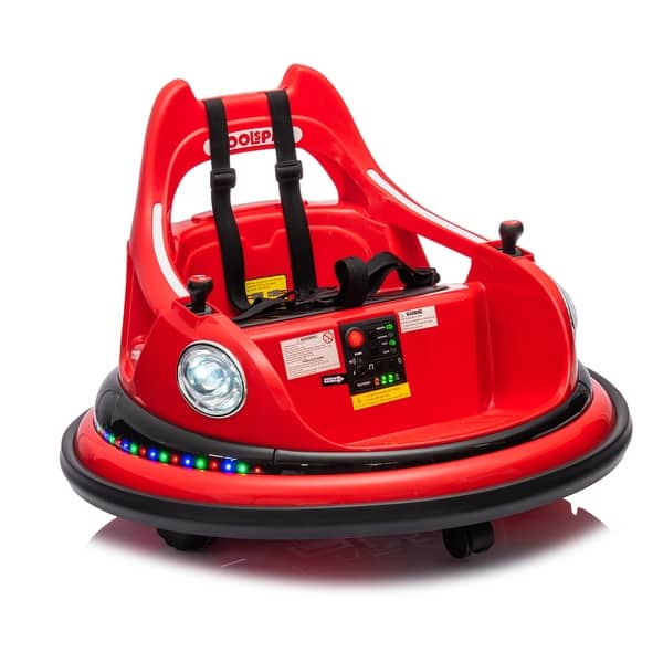 Electric Bumper Car for Kids Years Old with 360° Spin and