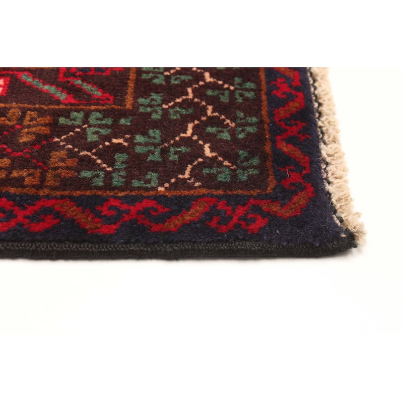 ECARPETGALLERY Hand-knotted Teimani Brown Wool Rug - 3'7 x 6'9