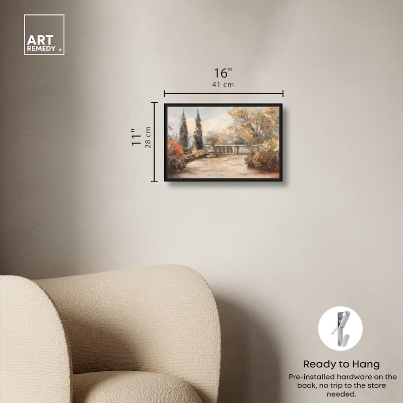 Autumnal Arbor Canvas by Art Remedy