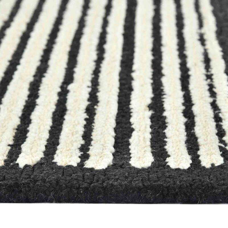 HomeRoots Abstract Lodge Rectangle Area Rug
