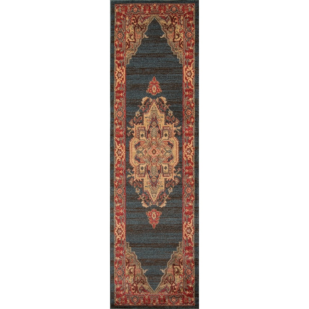 Momeni Ghazni Traditional Medallion Area Rug