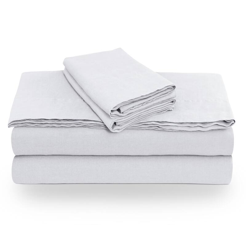 European Garment Washed Linen Pillowcases (Set of 2)