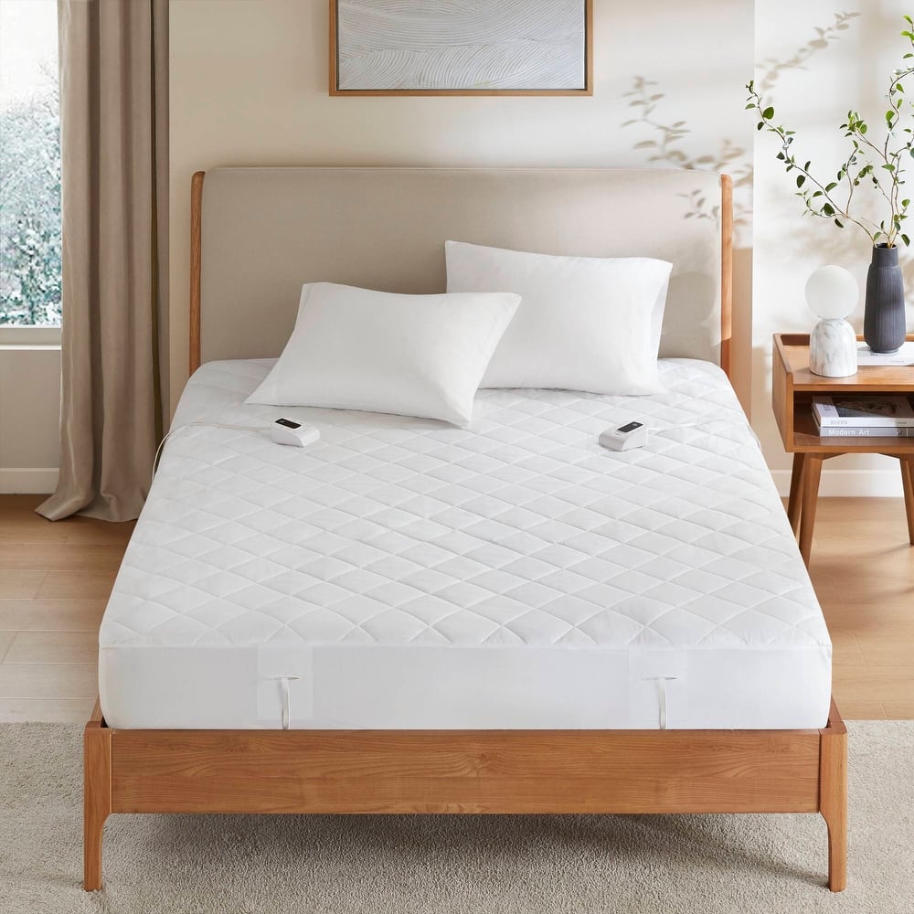Serta Microfiber Zoned Heated Mattress Pad