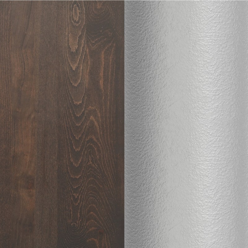 Rectangular Solid Wood Tabletop w/ 27" x 15" Two-Column Dining Height Table Base - 30"W x 48"D x 29.5"H