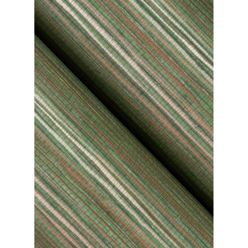 Advantage Alton Copper Faux Grasscloth Wallpaper
