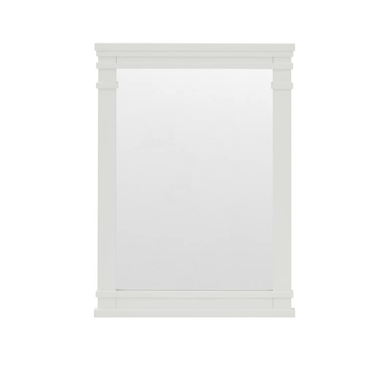Frank Lloyd Wright USONIA® Harmony 22-inch Wood Mirror - 22 in