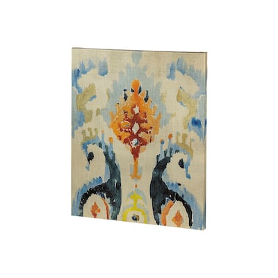 Bohemian Ikat V Canvas Art Print