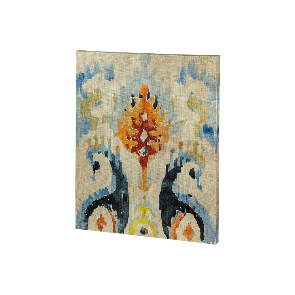 Bohemian Ikat V Canvas Art Print