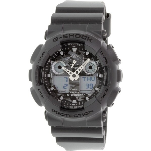 mens grey g shock watch
