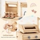 preview thumbnail 4 of 4, Kids Kitchen Playset Wooden Kids BBQ Grill Playset w/Blackboard