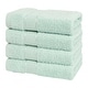 preview thumbnail 49 of 60, American Soft Linen, Salem Luxury 4 Pack Washcloth Set, %100 Combed Cotton, 13 x 13 Washcloths