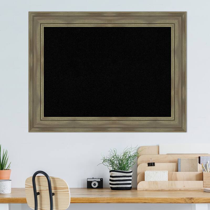 Alexandria Greywash Wood Framed Corkboard Bulletin Boards