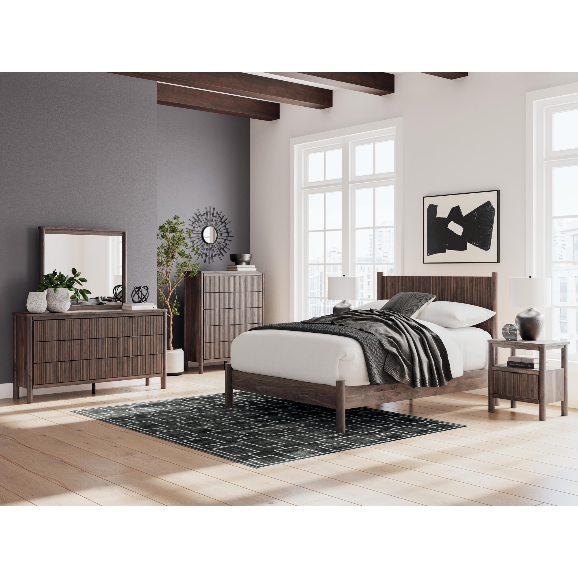 Signature Design by Ashley Symarro Brown Nightstand