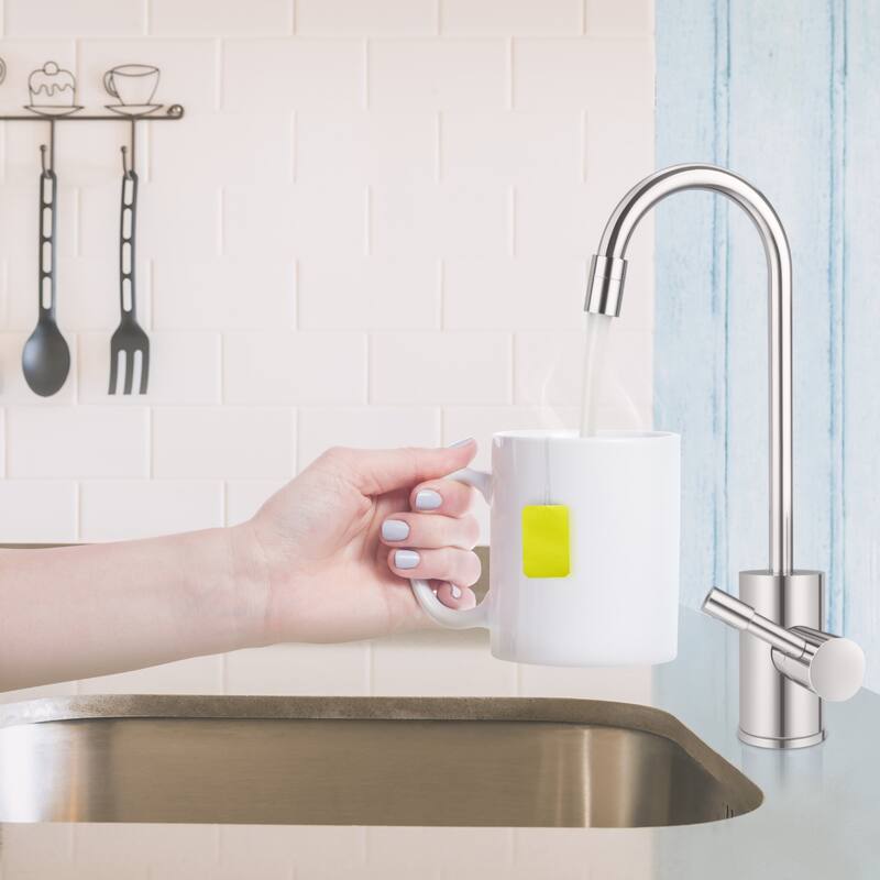 RH-150 Instant Hot Water Tank with Single Lever Polished Chrome Faucet