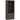 Dakota Bar Double Door Cabinet with 5 Wine Cubbies, Rack, and 2 Open Shelves