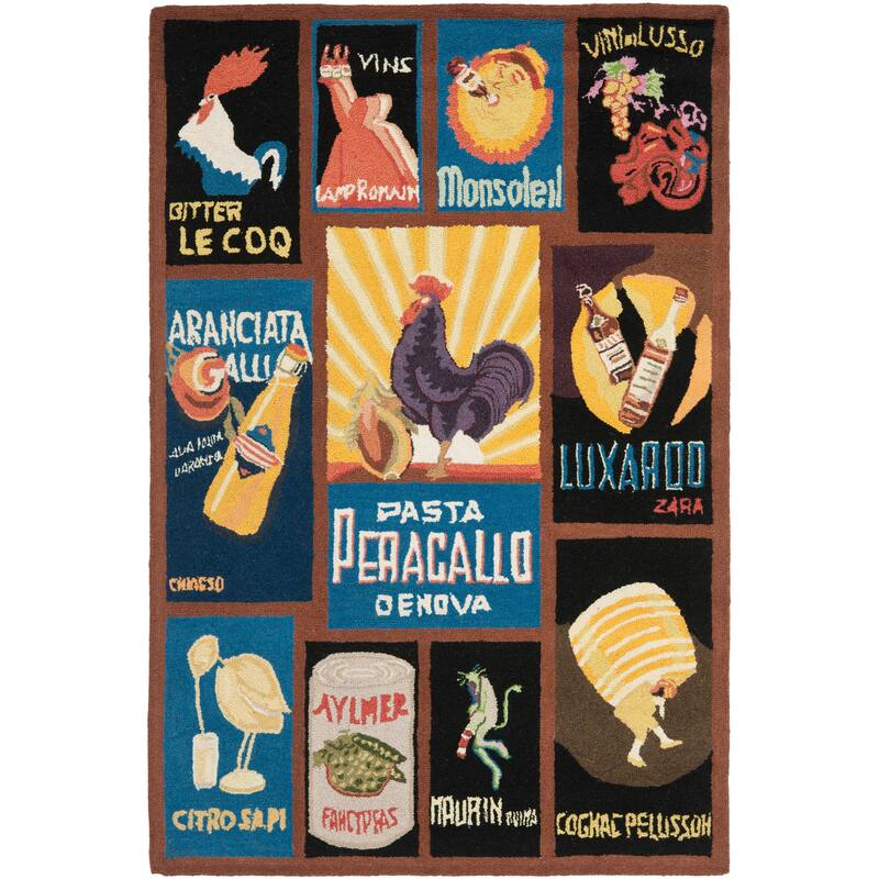 SAFAVIEH Handmade Chelsea Sarina French Country Wool Rug